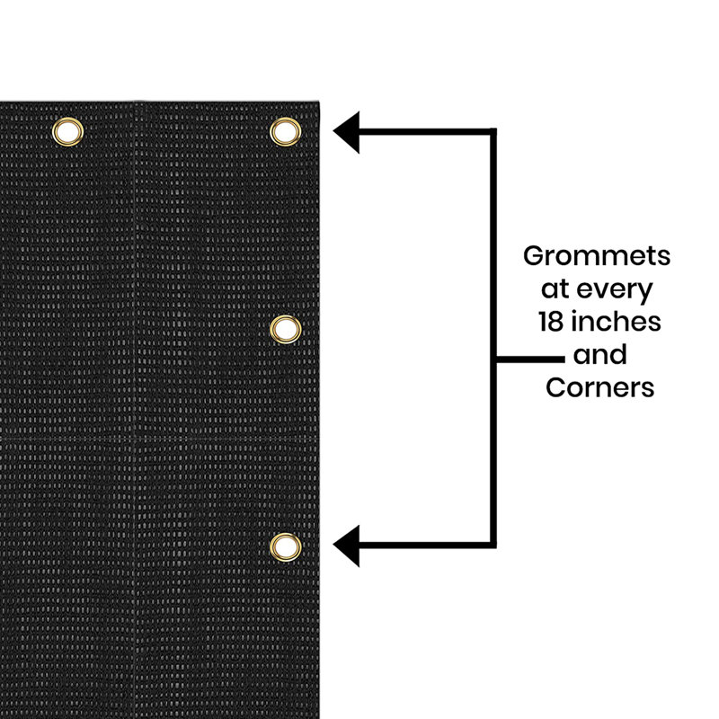 Covers & All Multipurpose Heavy Duty Waterproof Mesh Tarp,Outdoor